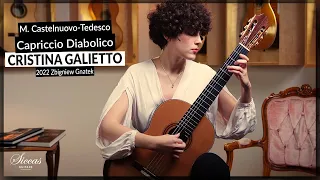 Cristina Galietto plays Capriccio Diabolico by Mario Castelnuovo-Tedesco on a 2022 Z. Gnatek