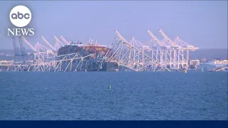 Francis Scott Key Bridge in Baltimore, Maryland, struck by container ship