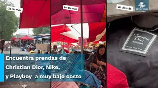 Paca de lujo, conoce el tianguis lleno de glamour en la CDMX