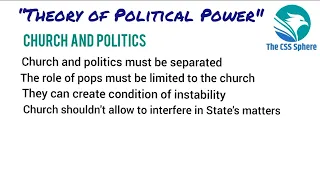 Political Science Lecture 3| Niccolo Machiavelli's Theory of Political Power| The Prince