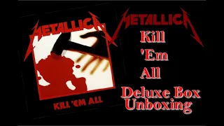 Metallica ''Kill 'Em All'' Deluxe Limited Box Set Unboxing | WonHakWoon