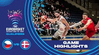 Czech Republic v Denmark - Highlights - FIBA EuroBasket 2022 - Qualifiers