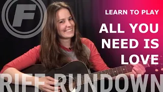 Learn To Play "All You Need Is Love" by The Beatles