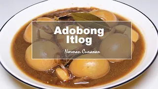 ADOBONG ITLOG | chicken egg adobo