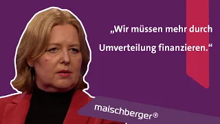 „Dass wir Waffen liefern, ist richtig und wichtig" - Bärbel Bas (SPD) im Interview | maischberger