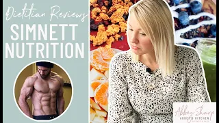 Dietitian Reviews VEGAN NUTRITIONIST Derek Simnett of Simnett Nutrition What I Eat In A Day