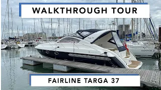 Fairline Targa 37 - Walkthrough Tour - The space on board feels astonishing!