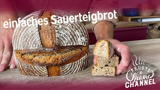 Sauerteigbrot selber backen | Brot backen mit selbstgemachtem Sauerteig