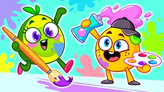 Where Did My Color Go? 😭 I Lost My Color || Best Kids Cartoon by Pit & Penny Stories 🥑💖