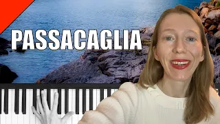 Passacaglia - Händel - Halvorsen - Piano Tutorial