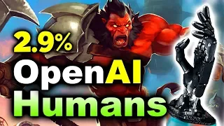 OpenAI vs HUMANS - FINAL SHOWMATCH - 2.9% CHANCE DOTA 2