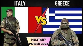 ITALY vs GREECE Military Power Comparison 2024