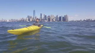Kayaking Around The Statue Of Liberty