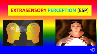 EXTRASENSORY PERCEPTION  (ESP)  - Applied psychology for Nursing