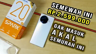 Pesaing Infinix Note 40, Unboxing Review Tecno Spark 20 Pro + Harga 2.5 jutaan Layar Lengkung Curved