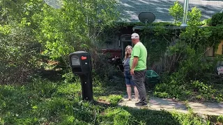 STROKE SURVIVOR Had OVERGROWN LAWN and Sidewalks You Couldn't See