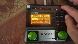 MOOER GE100 multi effects Pedal best review part2