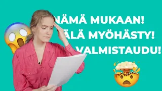 Miten valmistautua ennen työhaastattelua? 😳 Muista ainakin nämä ☝️Duunivinkit