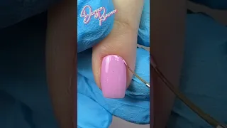 🐽Розовый гель-лак, как с ним справиться?🤔#shorts #nails #nailart