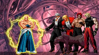 [KOF Mugen] Geese YS vs Rugal Bernstein Team