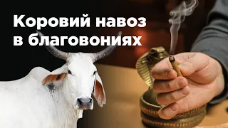 Благовония с коровьим навозом Gomata