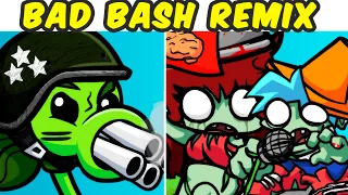 FNF VS Plants vs. Rappers Bad Bash Remix (FNF MOD) (Friday Night Funkin)