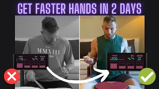 Single Stroke Roll Exercise to Increase Hand Speed in Six Minutes!