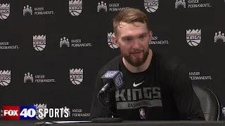 Domantas Sabonis on the Kings 132-109 loss to Celtics, Boston making Sacramento uncomfortable