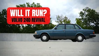 Will the ABANDONED Volvo 240 Start and Run?