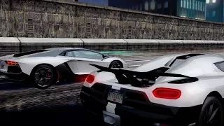 Need For Speed Most Wanted : Koenigsegg Agera R Vs Lamborghini Aventador