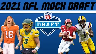 2021 NFL Mock Draft! 49ers, Dolphins, Eagles Trades!