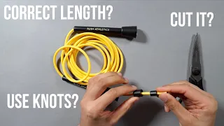 HOW TO SIZE YOUR JUMP ROPES CORRECTLY // Rush Athletics Money Rope & Legacy Rope