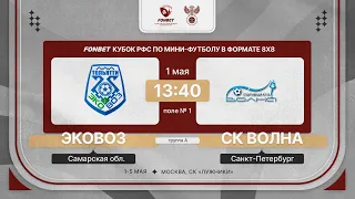 1.05.24 | Эковоз - СК Волна | 2 тур | FONBET Кубок РФС 8х8