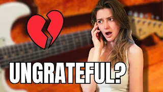 Surprise rehoming my boyfriend's guitar collection (with reaction)