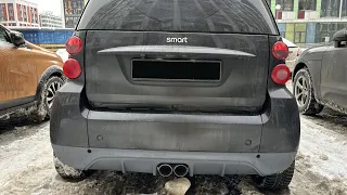 Exhaust sound Smart Fortwo 451