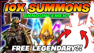 NEVER BEFORE SEEN NEW SUMMONS EVENT?! | FULL 10x BREAKDOWN | RAID Shadow Legends