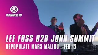 Lee Foss b2b John Summit for Repopulate Mars Malibu Livestream (February 12, 2021)