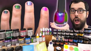 Can We Turn Resin Pigments Into NAIL POLISH?