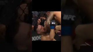 Vicious ground and pound by Poirier against Conor McGregor