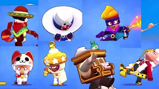 All New Skins Winning & Losing Animations | Brawl Stars