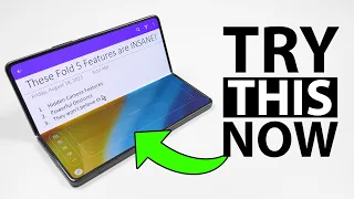 INSANE Galaxy Z Fold 5 Features you NEED to be using!