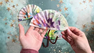 Coffee Filter Umbrellas – Kid Craft Idea For A Rainy Day