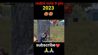 1 VS 4 REDMI NOTE 9 PRO PUBG TEST 2023🥵