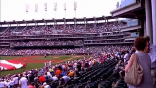 Jon Ridinger- Cleveland Indians National Anthem (Marine Week 2012)