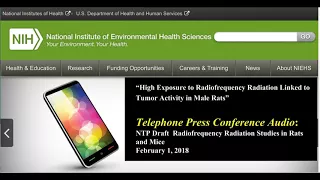 NIH Press Conference 2/1/2018 National Toxicology Program Study on Cell Phone Radiation and Cancer