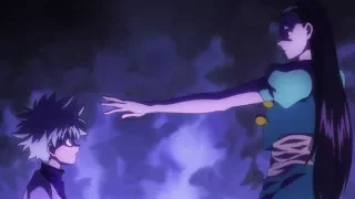 Killua vs  Gittarackur (Illumi) - Hunter Exam Arc HD SUB