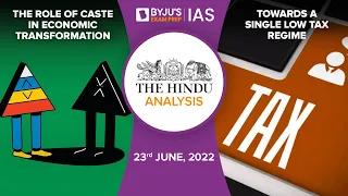 'The Hindu' Newspaper Analysis for 23rd June 2022. (Current Affairs for UPSC/IAS)