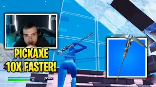 Bugha Shows His Fastest Editing Speed with EPIC Pickaxe!