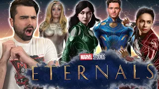 ETERNALS WAS ACTUALLY REALLY GOOD! Eternals Movie Reaction FIRST TIME WATCH! IT SURPRISED ME SO MUCH