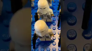 Lego Snowtrooper Army - with Mandalorian Theme Tune - Lego Star Wars collector ✨🌌✨ #shorts #lego